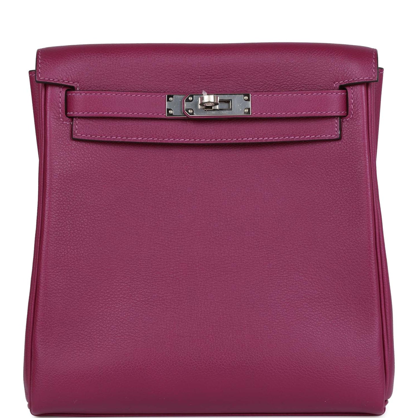 Hermès Kelly Ado Backpack Anemone Evercolor Palladium Hardware