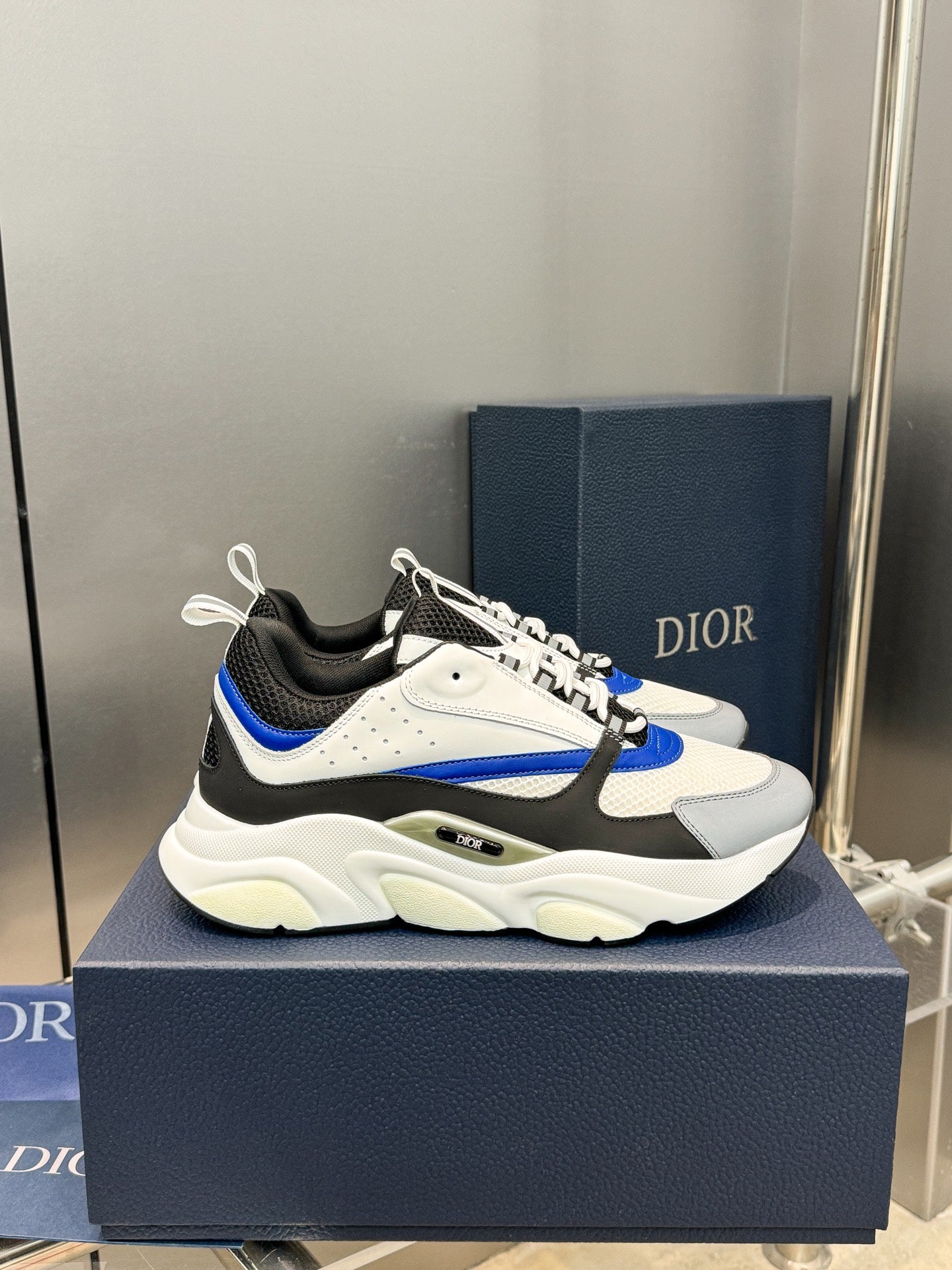 Dior B22 Scarpe da ginnastica traspiranti in rete della serie W55C9Q9G
