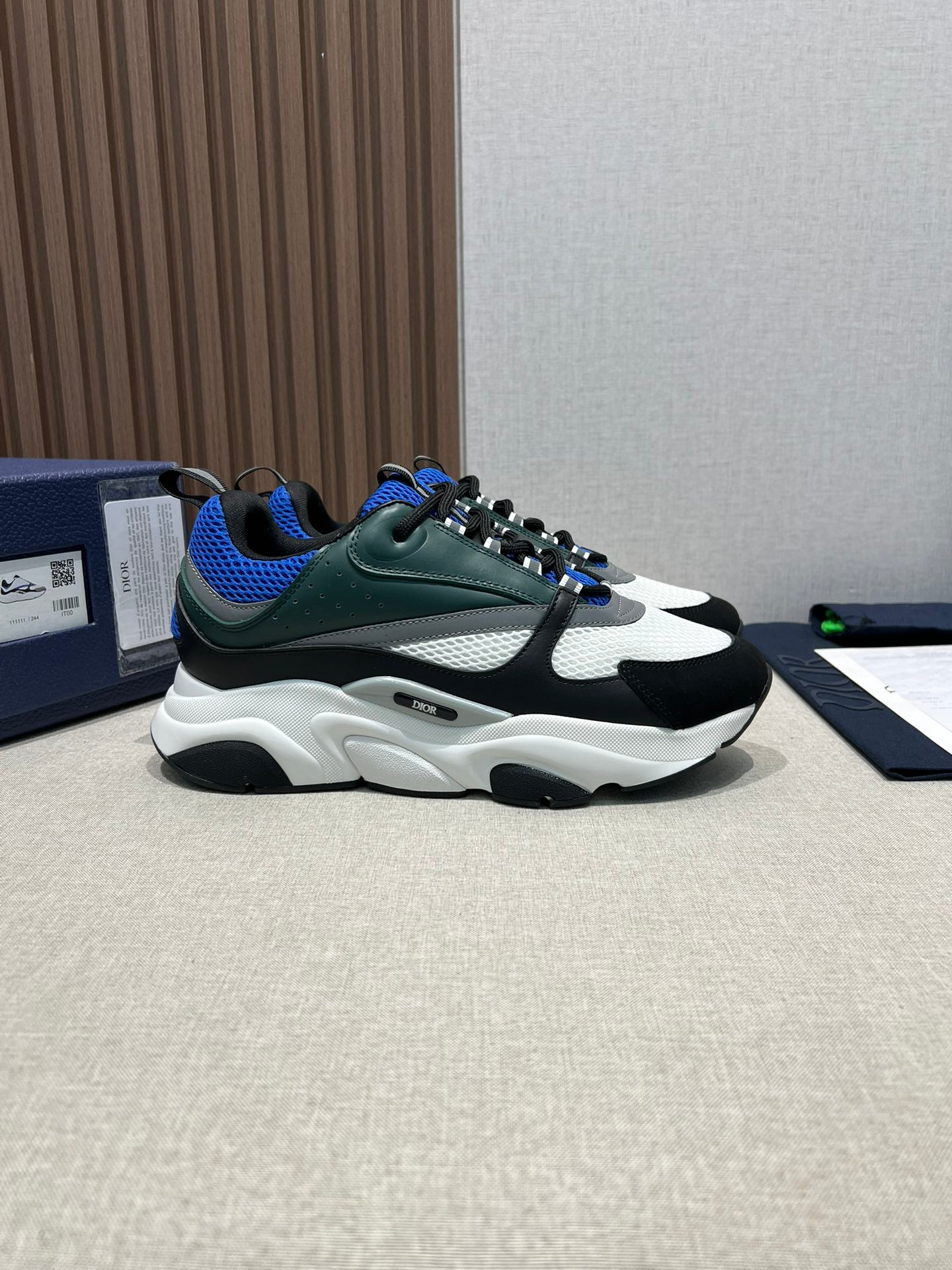 Dior B22 Scarpe da ginnastica traspiranti in rete della serie E7Q1BCSJ