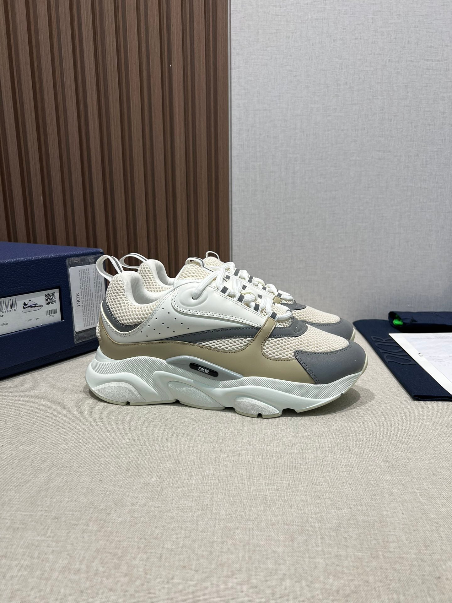 Dior B22 Scarpe da ginnastica traspiranti in rete della serie C2883W3H