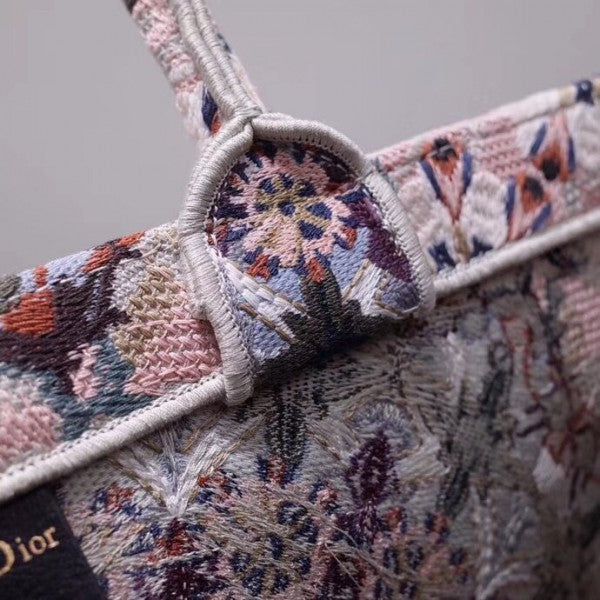 Dior Book Tote Bag In Pink