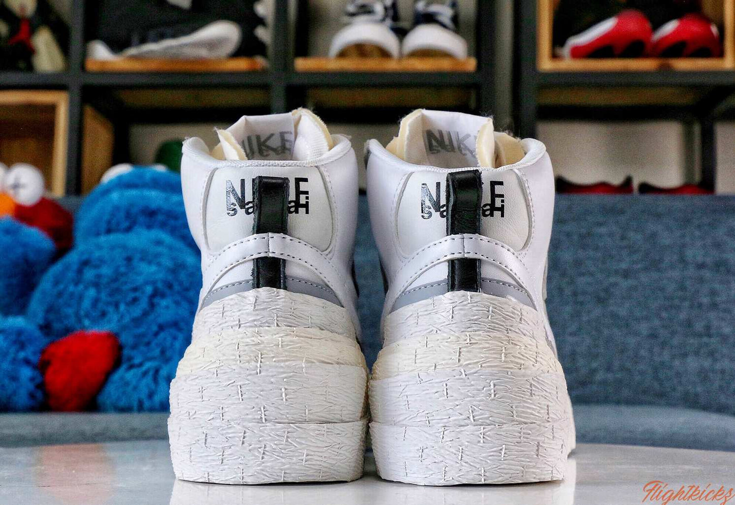 Sacai x Nike Black White Grey