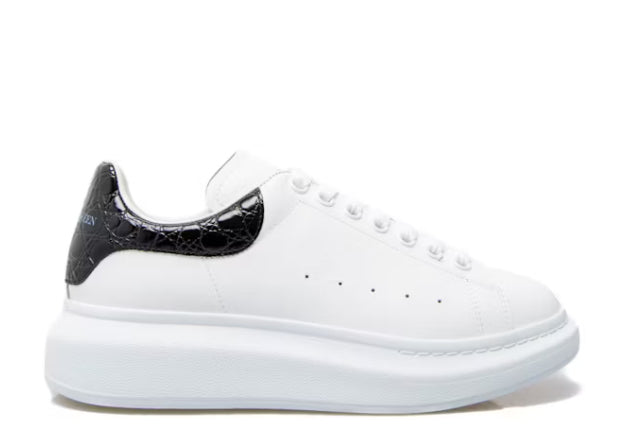 Alexander McQueen Oversized Sneaker Black Crocodile