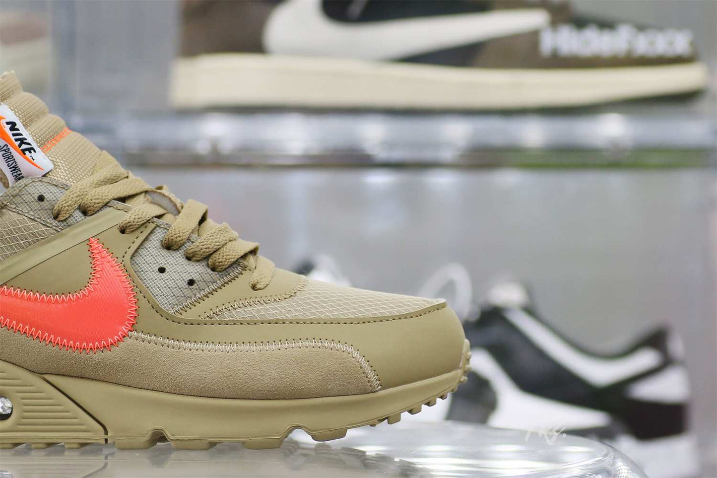 Off-White x Nike Air Max 90 Desert Ore 2019