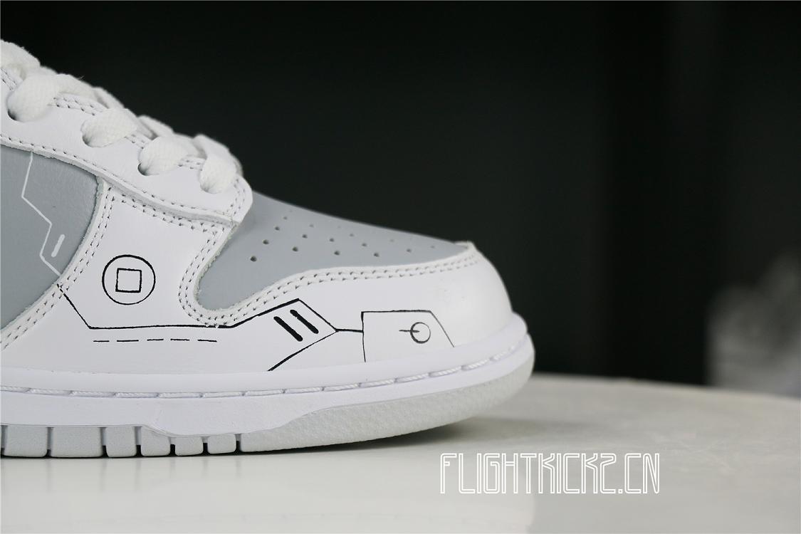 Nike Dunk High Video Game White Grey Black PS5 Loading