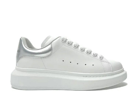 Alexander McQueen Oversized Sneaker Bleach White Silver