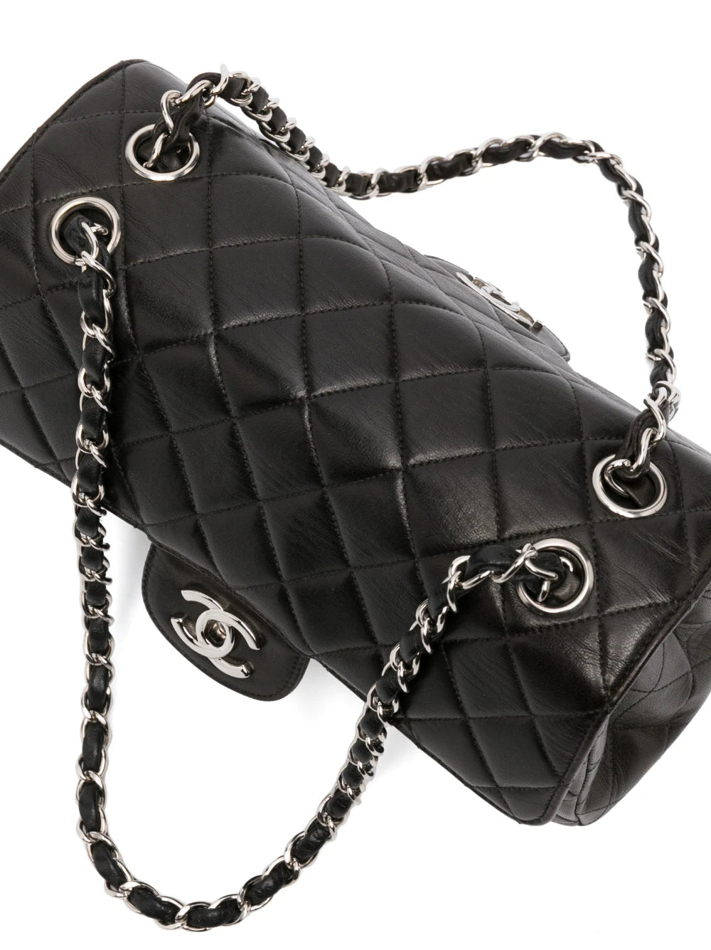 Both Sides Flap shoulder bag