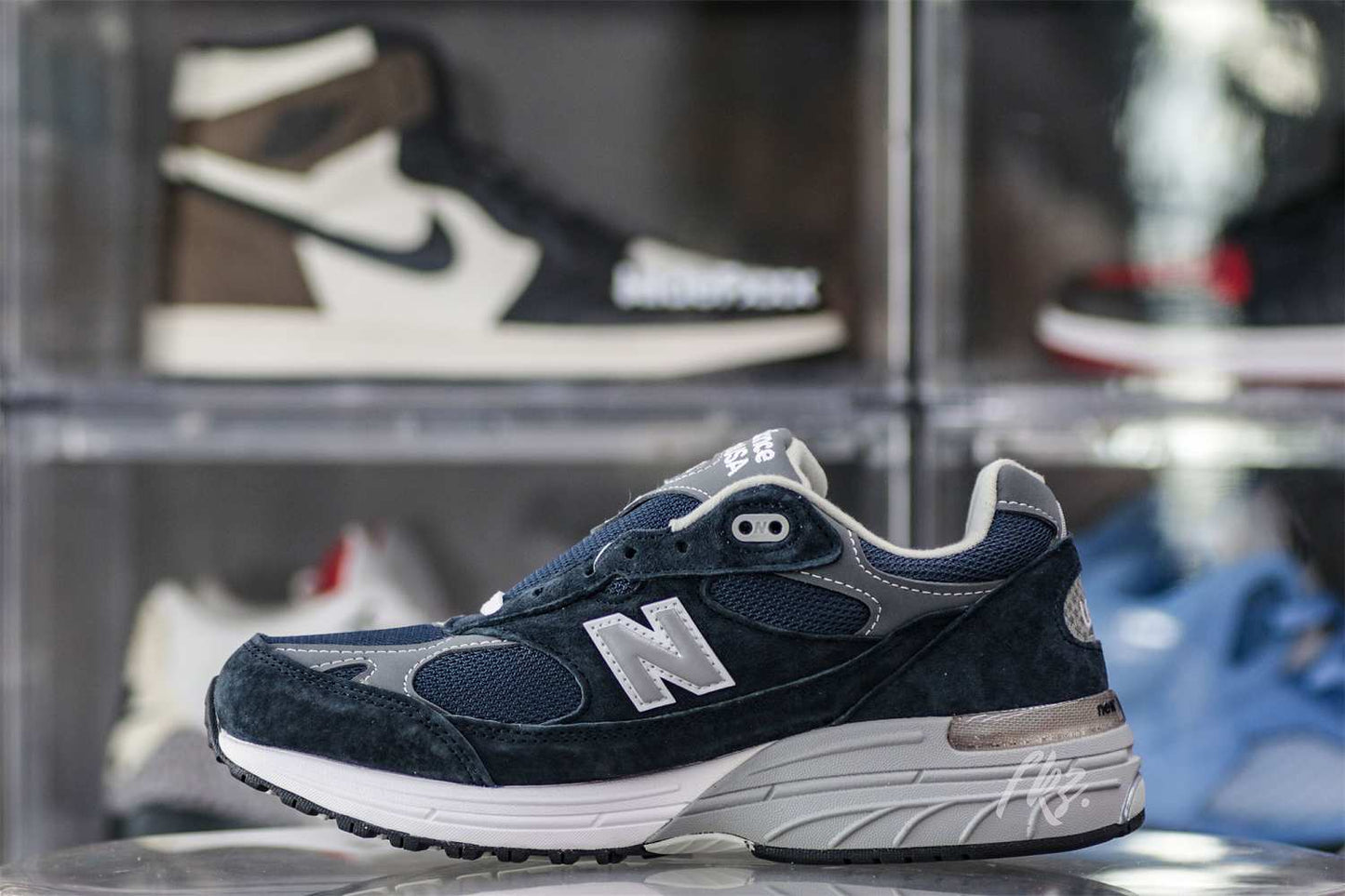 New Balance 993 Navy White