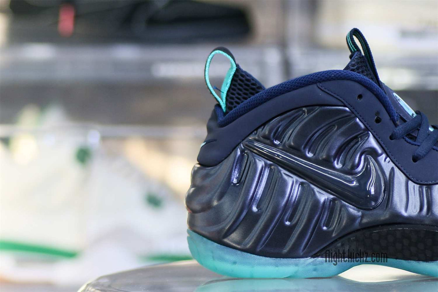 Nike Air Foamposite Pro (Obsidian/Aqua)