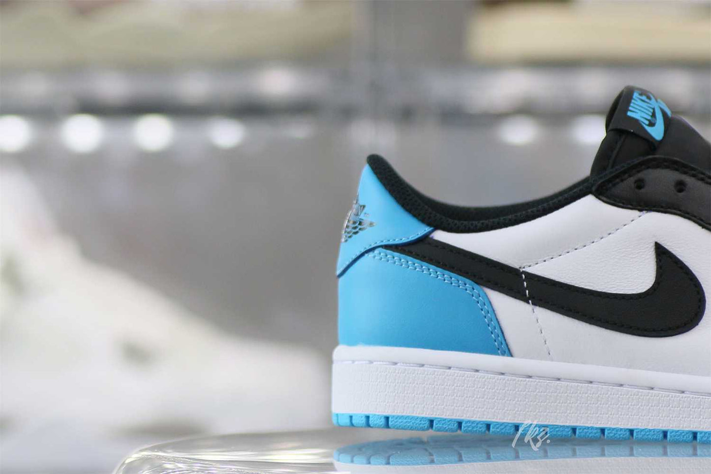 Air Jordan 1 Retro Low OG Black Dark Powder Blue