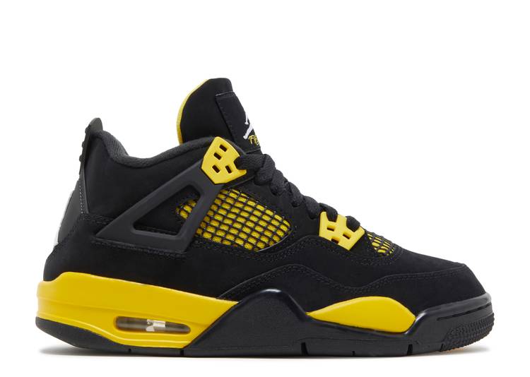 Air Jordan 4 Retro GS Thunder 2023 (GS)( Ln5 A1 )