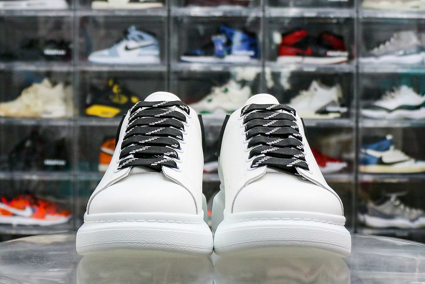 Alexander McQueen Oversized White Black Laces 3M