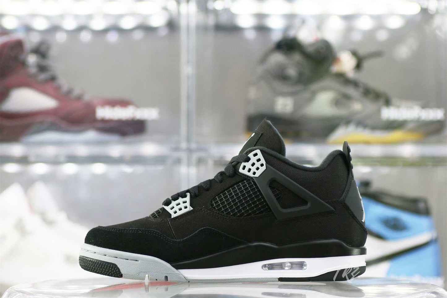 Air Jordan 4 Retro SE Black Canvas