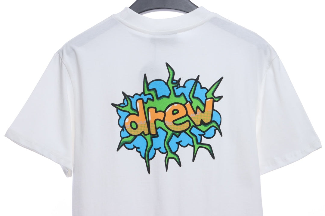 DR3W explosive printing short sleeves