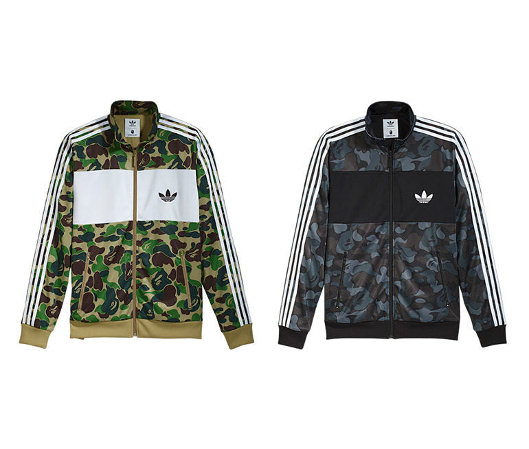 Bape A Bathing Ape X Adidas Firebird Tracktop Como Jacket