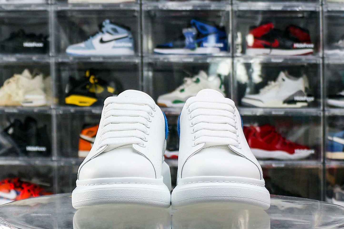 Alexander McQueen Oversized Sneaker Admiral Blue