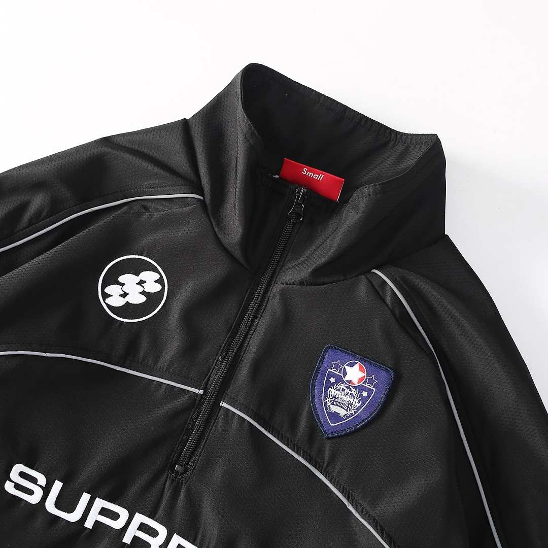 Supreme FW24 WEEK11 Reflective Piping Pullover 3M