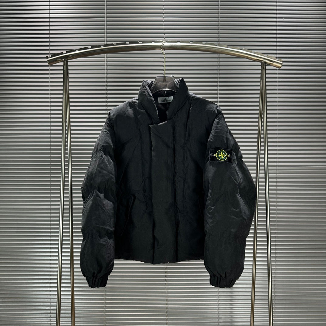 Stone 1sland Deconstructed silhouette short high street cotton jacket