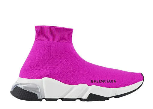 Balenciag* Wmns Speed Clear Sole Trainer Fuchsia