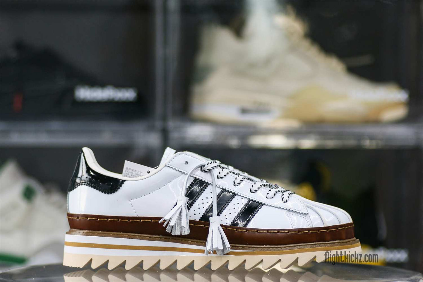 Adidas Superstar CLOT White Crystal Sand