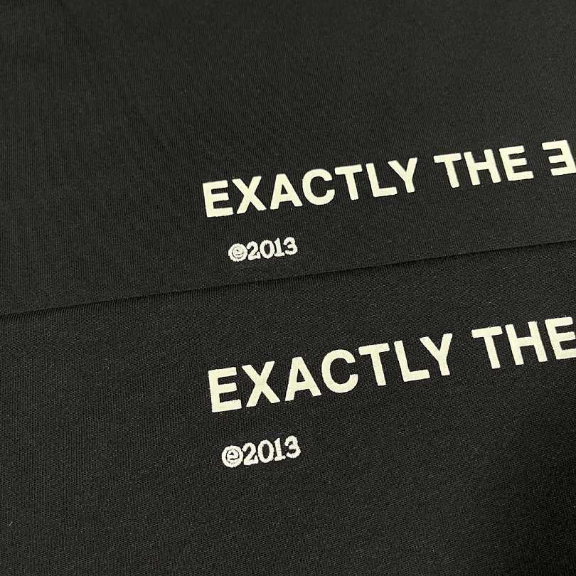 Ow reverse letter slogan short sleeves ZUPJUAK4