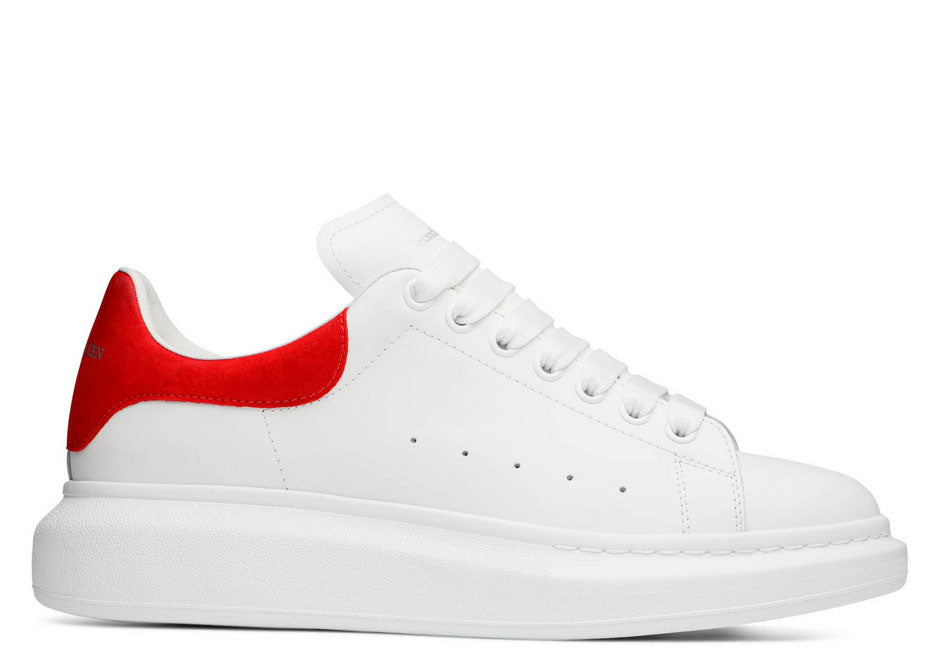 Alexander McQueen Oversized Sneaker White Lust Red