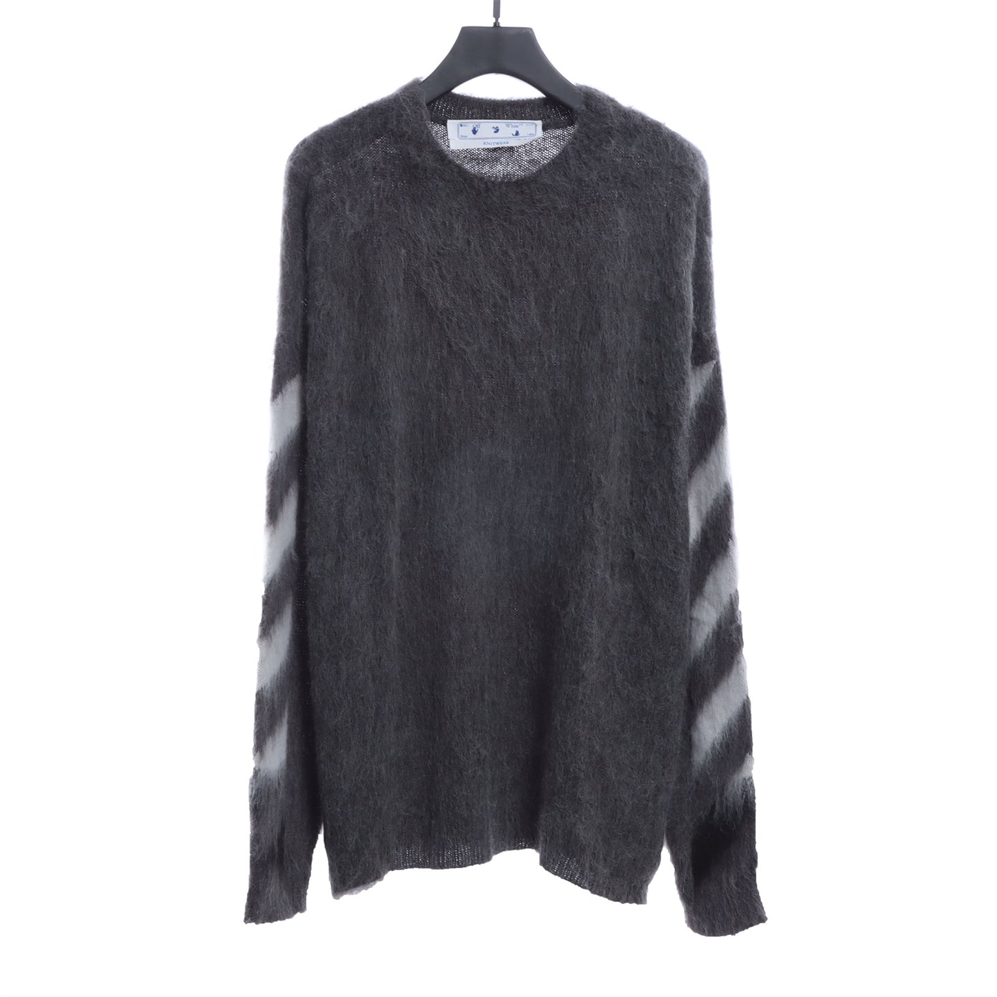 OFF WHITE Mohair Sweater Gradient 3