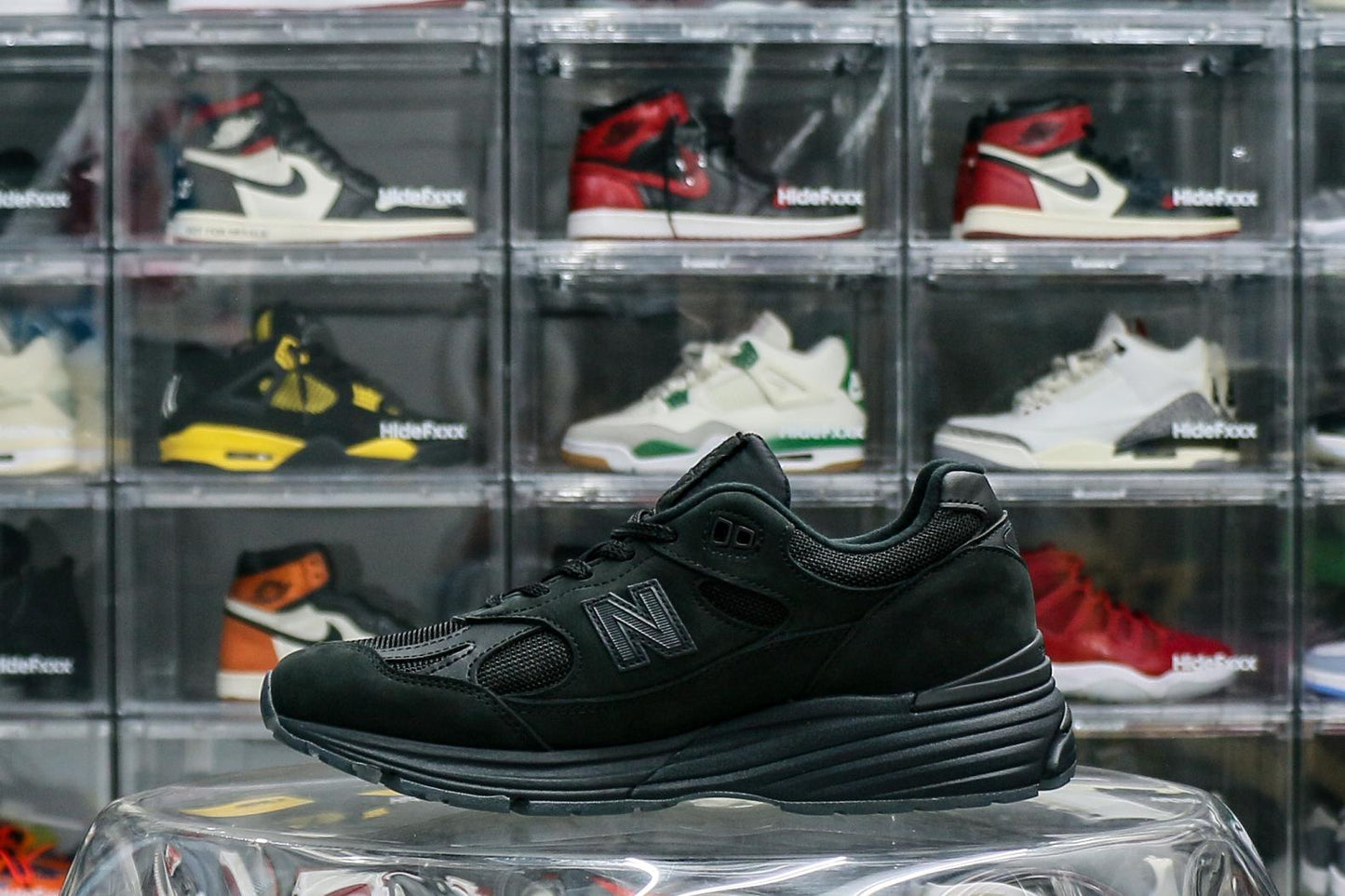 Stone Island x New Balance 991v2 Ghost Pack Black