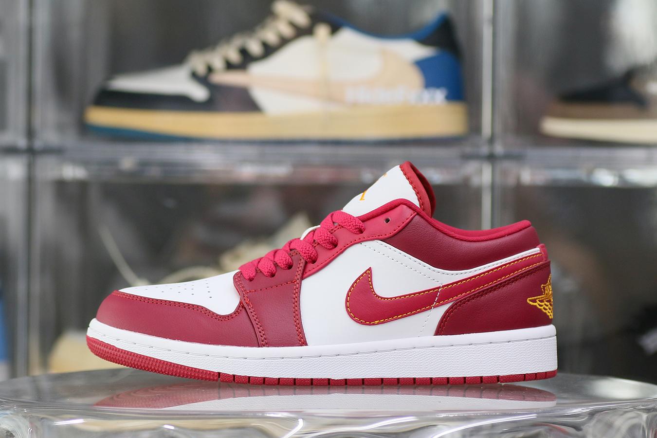 Jordan 1 Low Cardinal Red