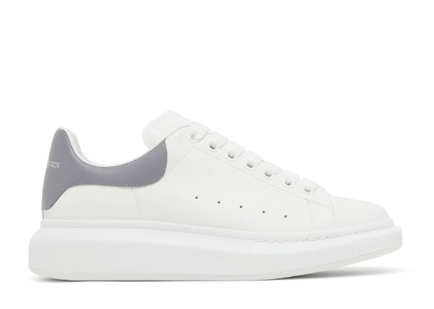 Alexander McQueen Oversized Sneaker White Grey Leather