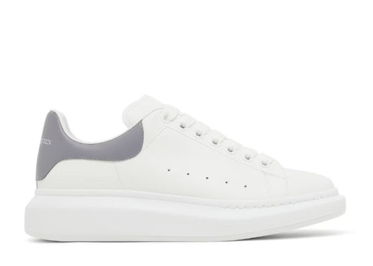 Alexander McQueen Oversized Sneaker White Grey Leather
