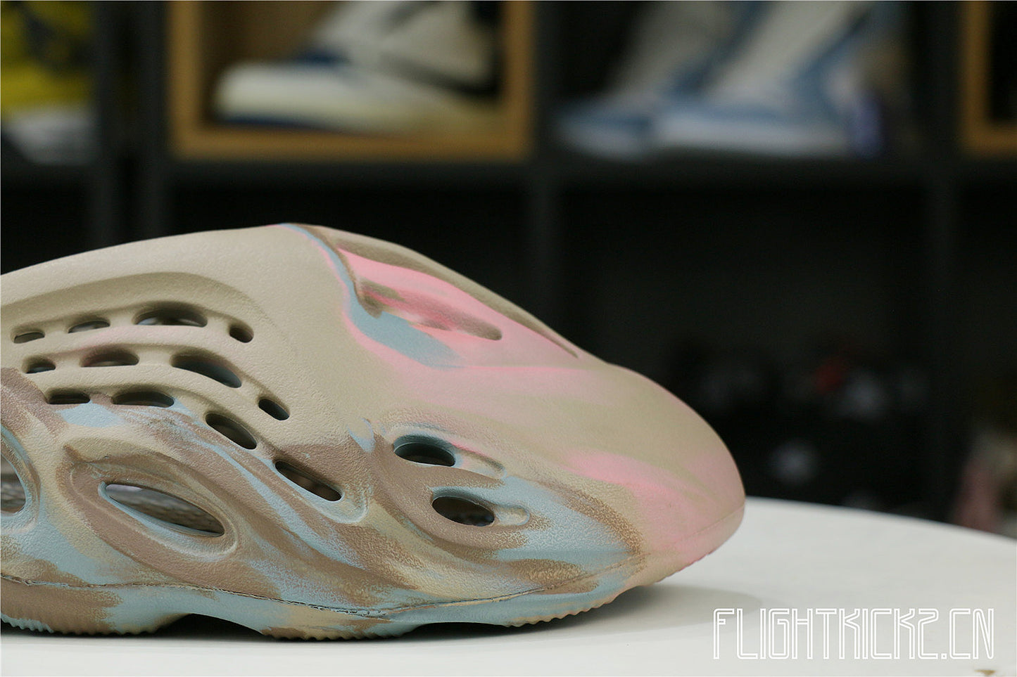 Yeezy Foam RNNR MX Sand Grey (GY3969鍧€閮LN5 A1 Batch)