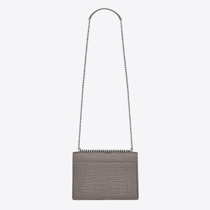 In Crocodile Shiny Leather L4YWXSV2