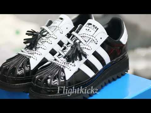 Clot x Adidas Superstar Black/White