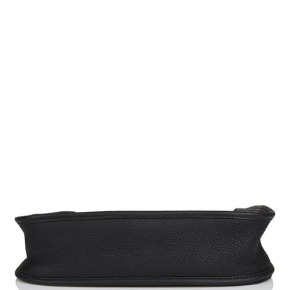 Hermès Evelyne PM Black Clemence Gold Hardware