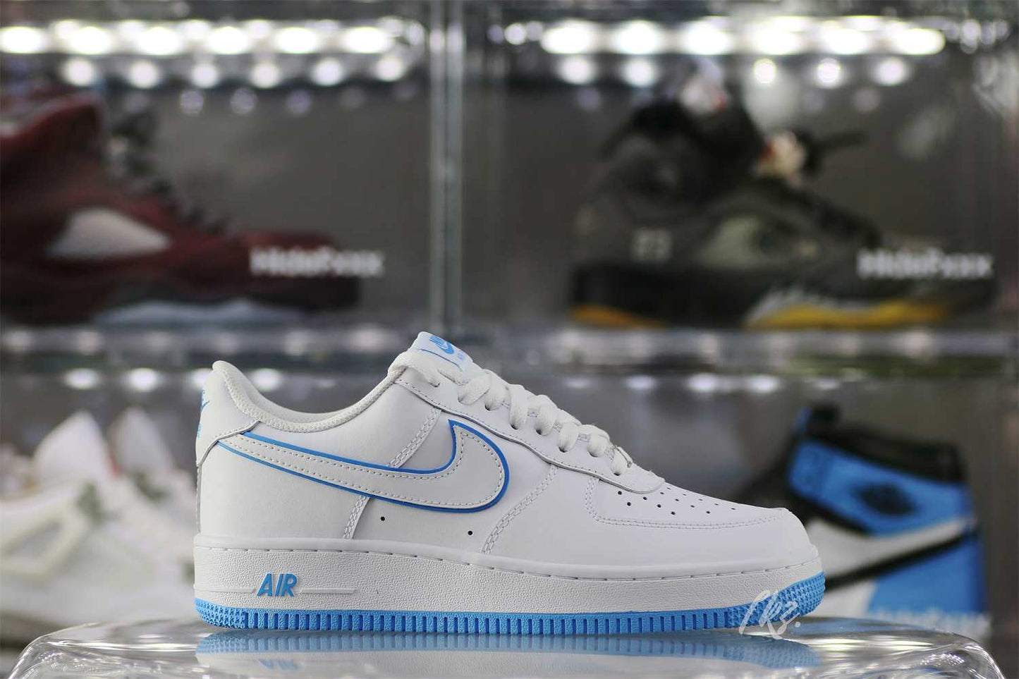 Nike Air Force 1 07 Low White University Blue Sole