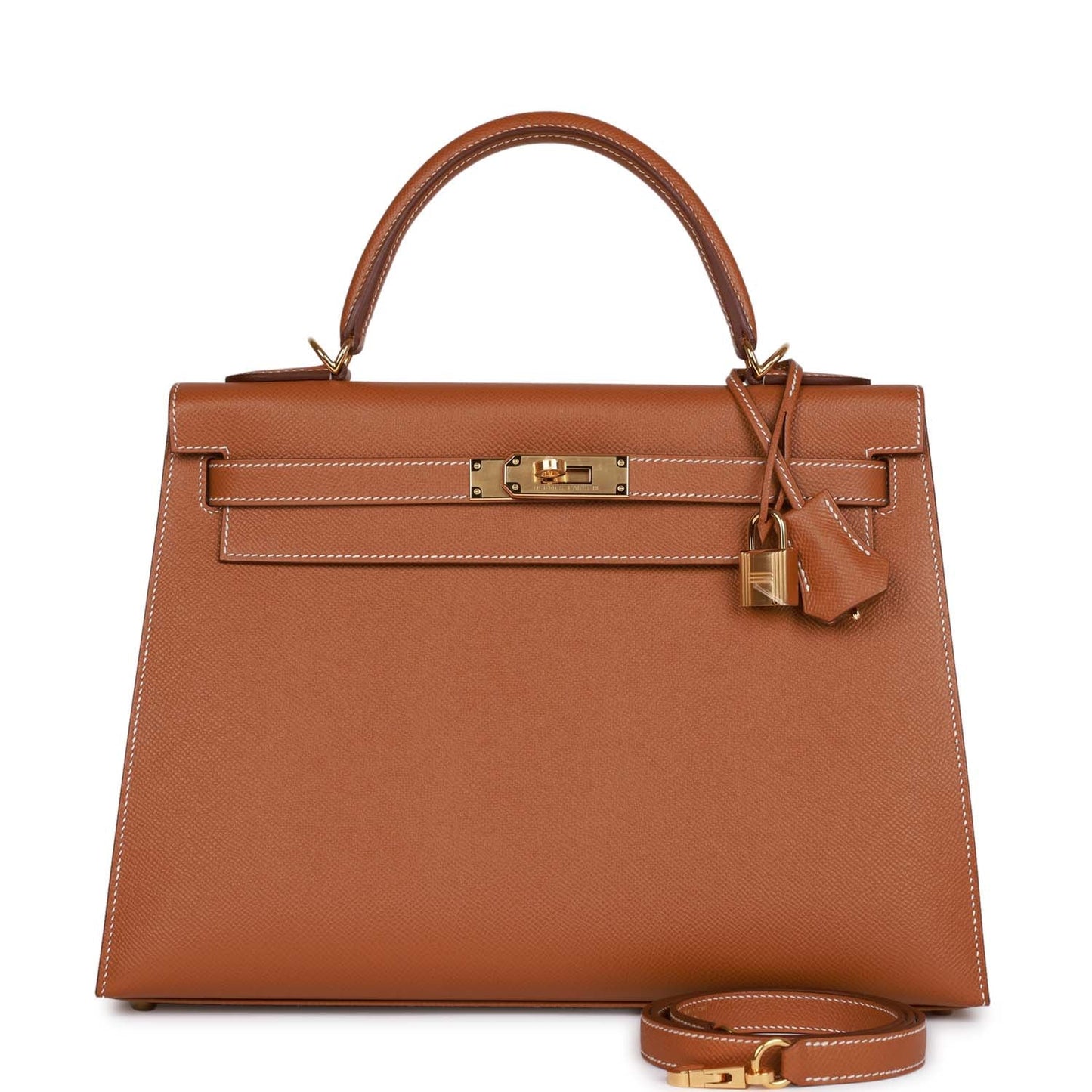 Hermès Kelly Sellier 32 Gold Epsom Gold Hardware LEPHETHI