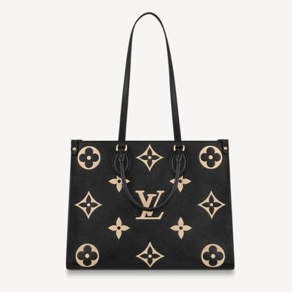 LOUIS VUITTON On the Go MM & Long Wallet 2 Piece Set Value Ref: M45495 + M80481