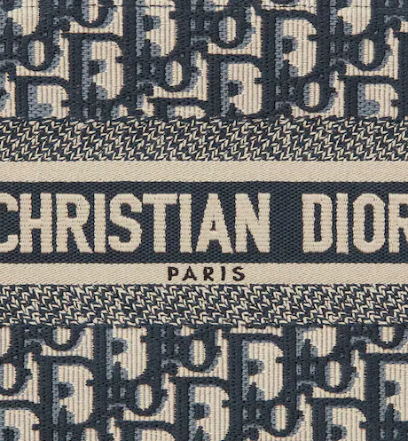 SMALL DIOR BOOK TOTE Blue Dior (26.5 x 21 x 14 cm)