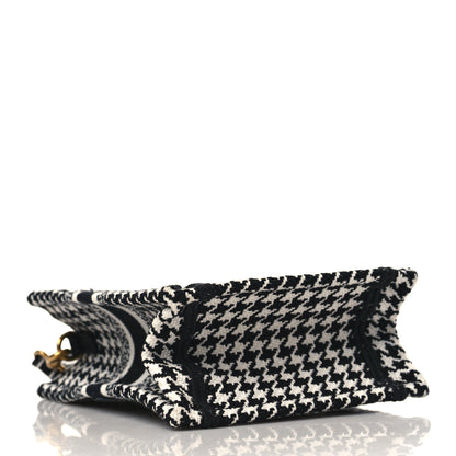 CHRISTIAN DIOR Mini Book Tote Phone Bag Black White