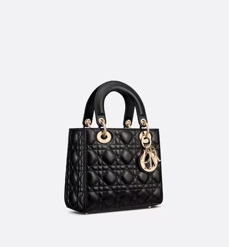 SMALL LADY DIOR MY BAG Black