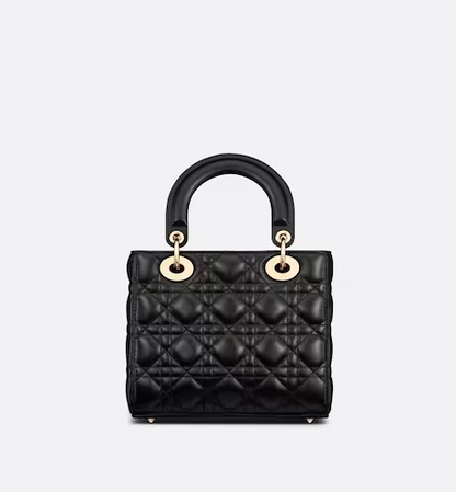 SMALL LADY DIOR MY BAG Black