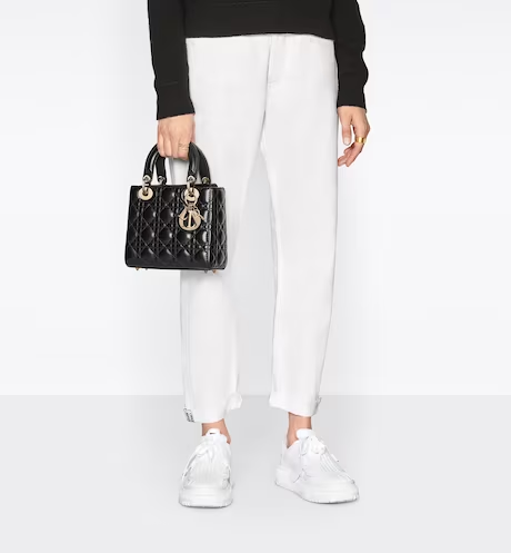 SMALL LADY DIOR MY BAG Black