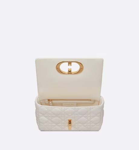 SMALL DIOR CARO BAGIvory