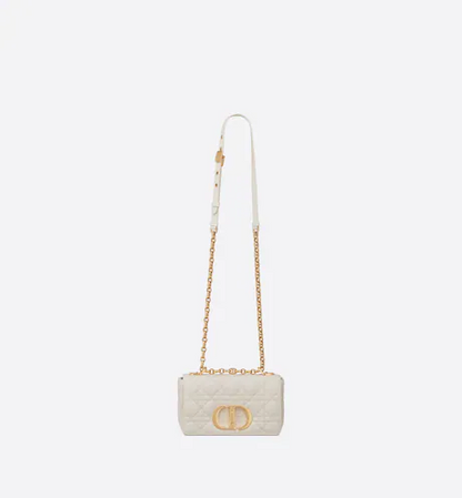 SMALL DIOR CARO BAGIvory