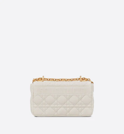 SMALL DIOR CARO BAGIvory