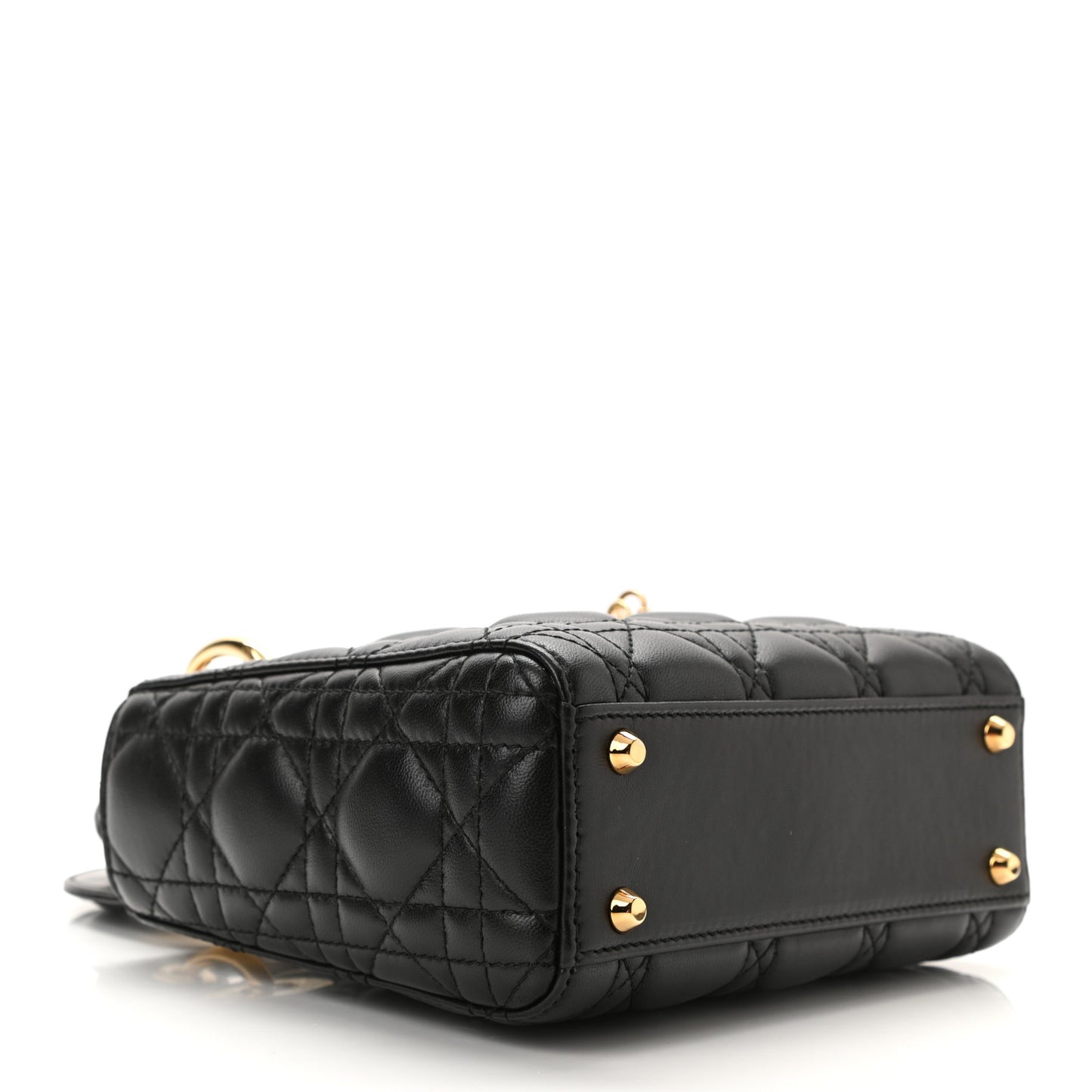 CHRISTIAN Mini Lady Dior Black
