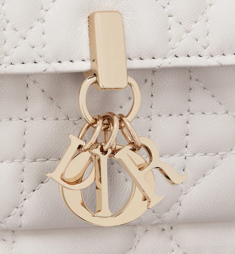 LADY DIOR CHAIN POUCH Latte