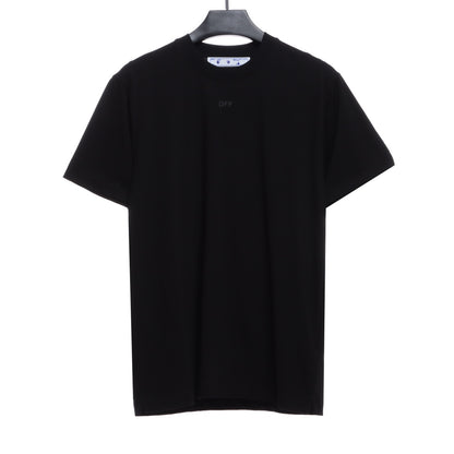 OW overlapping arrowhead pattern printing short sleeves