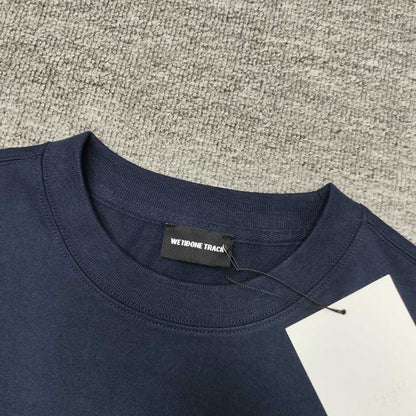 WE11D0NE Classic Flocked Teddy Bear T-Shirt